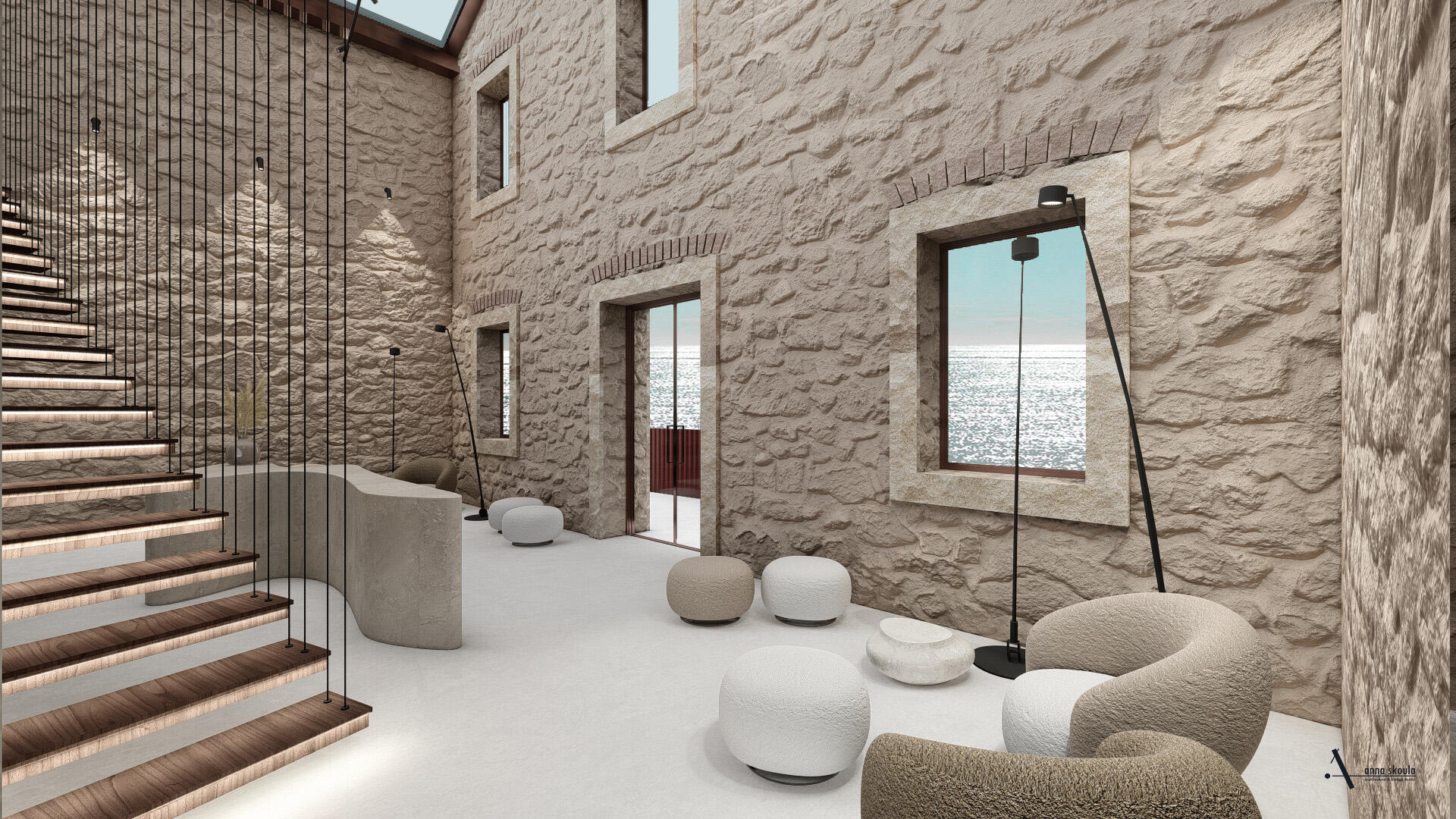 Restoration of a historic custom’s house, Agrigento Italy