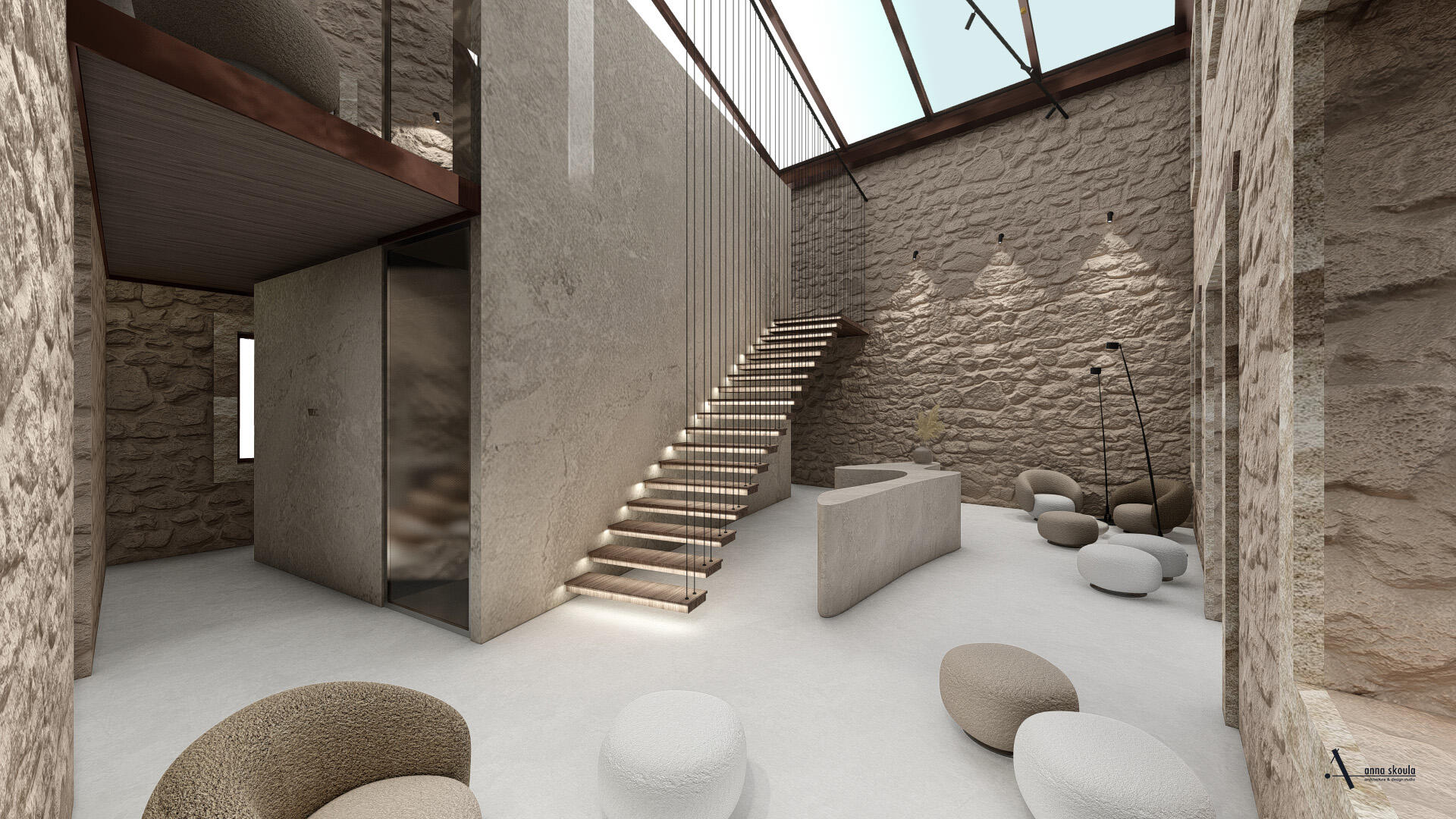 Restoration of a historic custom’s house, Agrigento Italy
