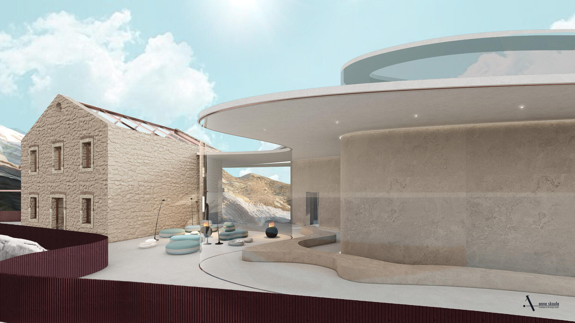 Restoration of a historic custom’s house, Agrigento Italy