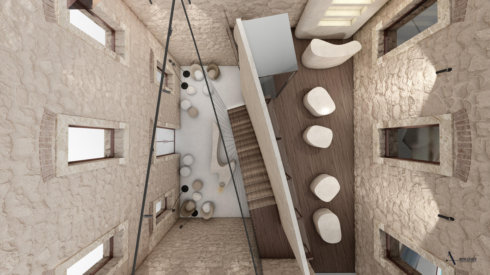 Restoration of a historic custom’s house, Agrigento Italy